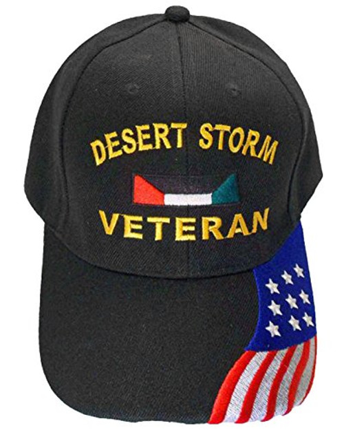 Buy Caps and Hats U.S. Army Desert Storm Veteran Baseball Cap with American Flag Buy Caps and Hats U.S. Army Desert Storm Veteran Baseball Cap with American Flag
