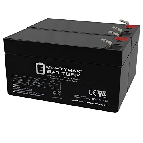 Mighty Max Battery 12V 1.3Ah SLA Battery Replacement for Power-Core 100575-2 Pack Brand Product