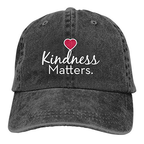 Cellova Kindness Matters Hat-Adjustable Baseball Cap Washable Cotton Trucker Cap Dad Hat