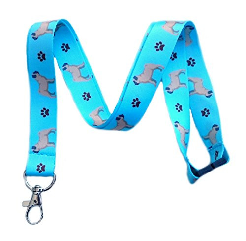 Pug Dog Breed Print Break Away Lanyard Key Chain Id Badge Holder Pug Dog Breed Print Break Away Lanyard Key Chain Id Badge Holder