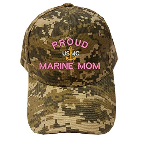 MILITARY Proud Mom Digital Camo Baseball Cap Hat