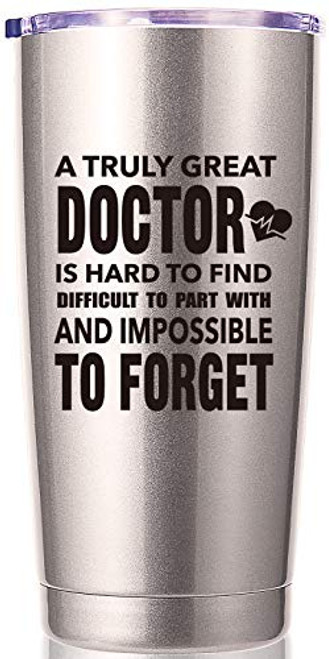 A Truly Great Doctor is Hard to Find 20 OZ Tumbler.Thank You Appreciation Doctor Gifts.Birthday-Christmas-Medical Graduation Gifts for Men Women.Dentist-Doctor-Physician Travel Mug-Stainless Steel- A Truly Great Doctor is Hard to Find 20 OZ Tumbler.Thank You Appreciation Doctor Gifts.Birthday-Christmas-Medical Graduation Gifts for Men Women.Dentist-Doctor-Physician Travel Mug-Stainless Steel-