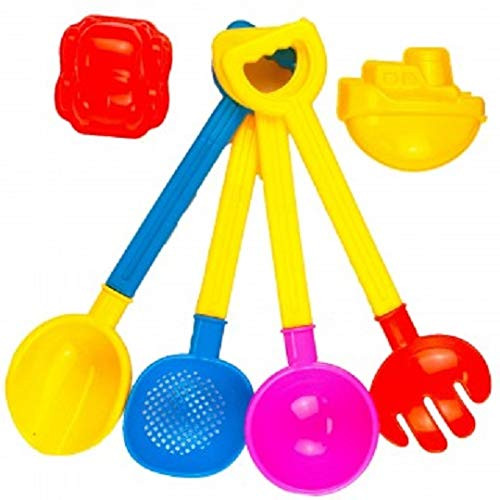 Kole Imports 6 Pack Sand Play Set