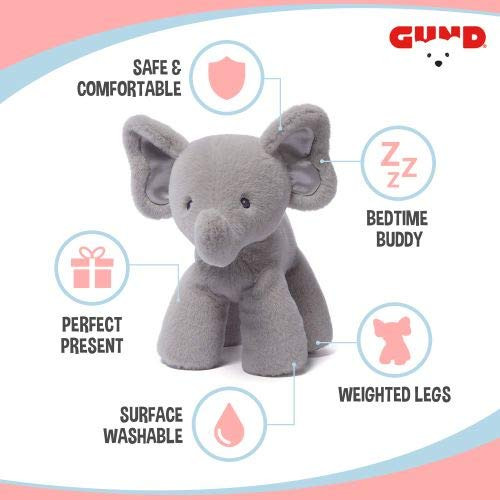 GUND Baby Bubbles Elephant Stuffed Animal Plush, Gray, 10"- Limited Edition