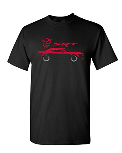 Dodge Challenger SRT Demon T-Shirt American Muscle Car Hemi Tee Shirt Black 3XL