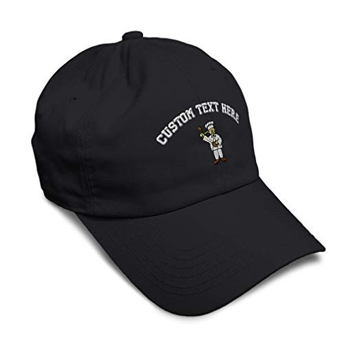 Custom Soft Baseball Cap The Cook Chef Restaurant Embroidery Profession Twill Cotton Dad Hats for Men  and  Women Buckle Closure Black Personalized Text Here
