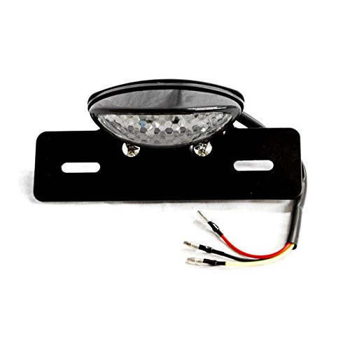 Krator Custom LED License Plate Taillight Brake Light Compatible with Triumph Daytona Scrambler Bonneville Avenger