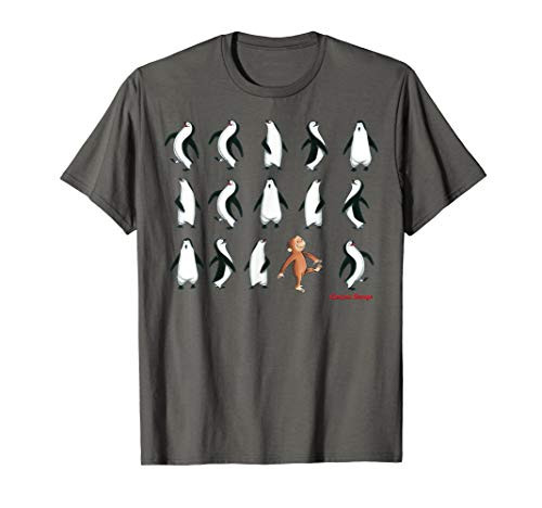 Curious George Penguin Follow The Leader T-Shirt Curious George Penguin Follow The Leader T-Shirt