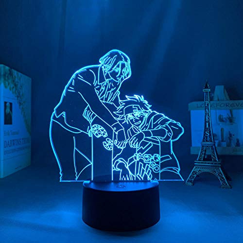 3D Led Light Anime SK8 The Infinity for Bedroom Decor Night Light Kids Brithday Gift Manga Room Desk 3D Lamp SK8 The Infinity -Touch Control