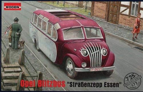 Roden Opel Blitzbus 'StraBenzepp Essen' Military Bus Model Kit