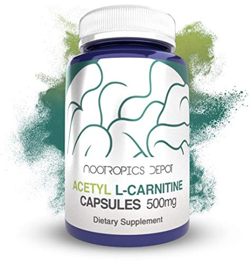 Acetyl L-Carnitine Capsules | 500mg | 90 Count | HCL Form | Energy Supplement | Supports Mitochondrial Function | ALCAR HCL Acetyl L-Carnitine Capsules | 500mg | 90 Count | HCL Form | Energy Supplement | Supports Mitochondrial Function | ALCAR HCL