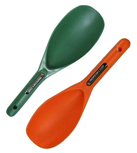 Sluiceboy Prospecting 2 Heavy-Duty Scoops Orange  and  Green