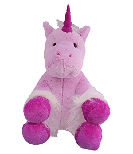 Teddy Mountain NY Purple Unicorn Heartbeat Voice Recorder 16 sec. Recordable Stuffed -16inch No Recorder-