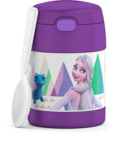 THERMOS FUNTAINER 10 Ounce Stainless Steel Vacuum Insulated Kids Food Jar- Frozen 2