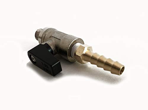 HELIO High Performance 2-Stroke/4-Stroke Motorized Bicycle Engine Gas Tank Threaded Fuel Valve - Gas Bike Fuel Valve Replacement