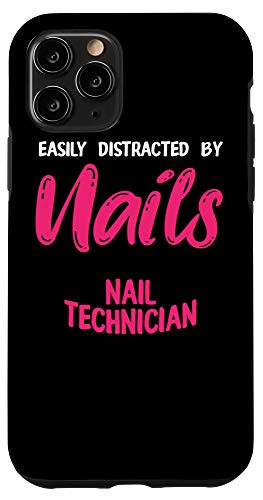 iPhone 11 Pro Nail Technician Easily Nail Tech Artist Manicurist Case