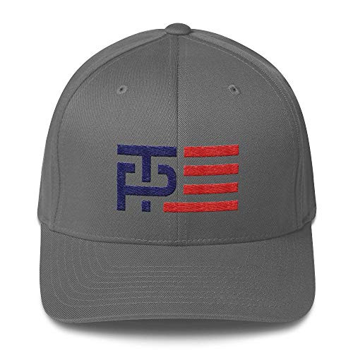 LiberTee Trump Pence 2024 Make America Great Again Flex-Fit Hat for Men and Women- President Trump MAGA Cap Grey LiberTee Trump Pence 2024 Make America Great Again Flex-Fit Hat for Men and Women- President Trump MAGA Cap Grey