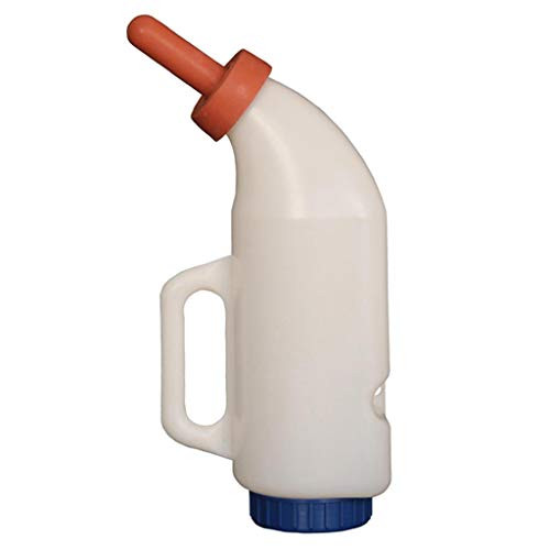 Almencla Livestock Calf Nursing Bottle Milk Bottle 2L/4L with Handle- Convenient- Easy to use - B 4L
