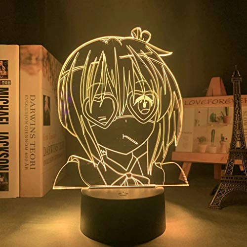 3D LED Lamp Lllusion Light Japanese Anime Light Rikka Takanashi Light?for Child Bedroom Decor Night Light Birthday Gift Manga Gadget Love Chunibyo Lamp