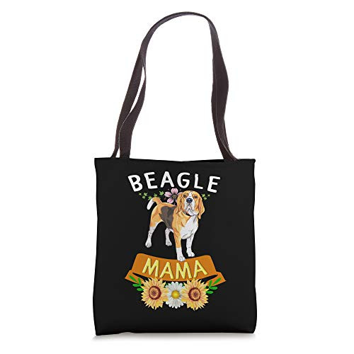 Beagle Mama Dog Mom Beagle puppy pet Beagle Mom Mothers Day Tote Bag