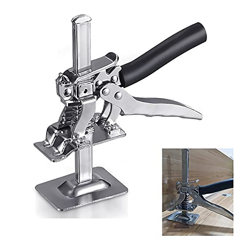 Hand Tool Jack - Door Use Board Lifter Cabinet Jack- Handheld Tile Leveling System- Handheld Jack Tool- All-Steel Ceramic Tile Height Adjustment liftingdevice Manual Lifting Tool- Furniture Lifter