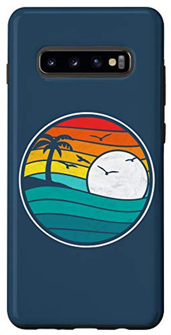Galaxy S10Plus Retro Eighties Beach and Surf Graphic 80's Vibe Graphic Case Galaxy S10Plus Retro Eighties Beach and Surf Graphic 80's Vibe Graphic Case