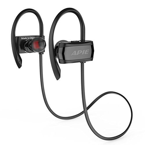 WSCSR Wireless Sports Bluetooth Headphones Wireless Earbuds with Mic Stereo Headset Noise Cancelling Neckband Sweatproof Earphones