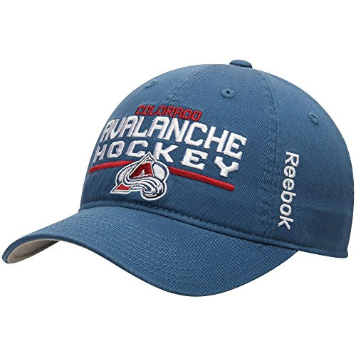 Reebok Colorado Avalanche Structured Snapback Hat - One Size NZP83 Blue Reebok Colorado Avalanche Structured Snapback Hat - One Size NZP83 Blue