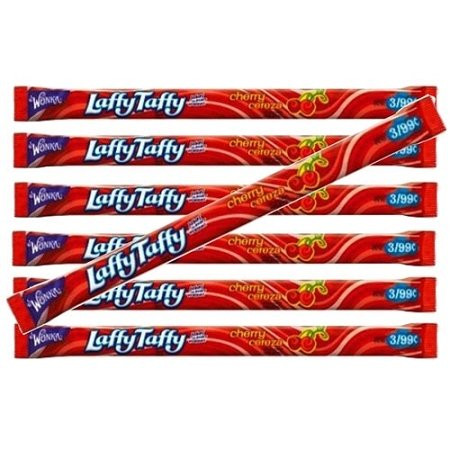 Laffy Taffy Ropes - Cherry- 24 count box