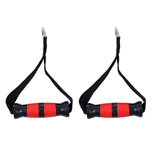 BESPORTBLE 2Pcs Resistance Band Handles Grips Fitness Strap Cable Handles for Resistance Bands Cable Machines Exercise Handle Grips Attachment
