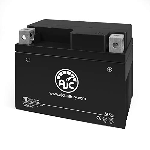 Yamaha CW50 Riva Zuma 50CC Motorcycle Replacement Battery -1989-1990- - This is an AJC Brand Replacement