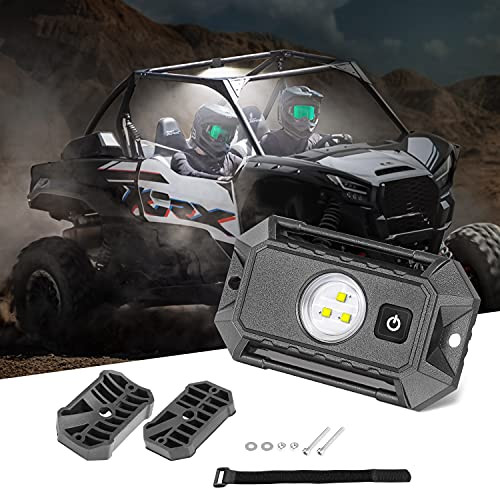 Teochew-LED LED Dome Light w/Switch Universal LED Light Utility Roll Cage Light Car Reading Light Interior Courtesy Work Light Dome Light UTV ATV Truck RZR Polaris Ranger Can-Am Off-Road