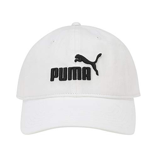 PUMA Men's Evercat 1 Adjustable Cap 2.0- White/Black- OS