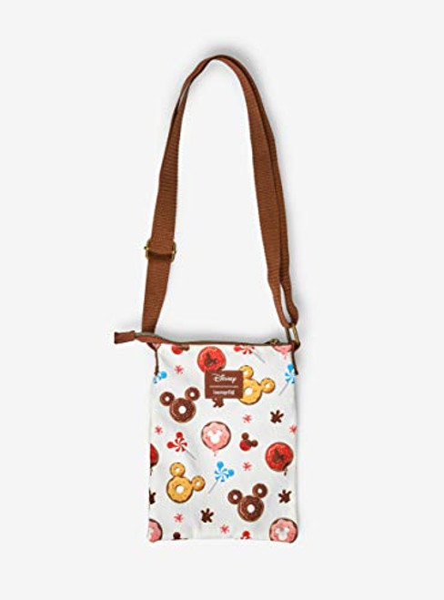 Loungefly Disney Mickey Mouse Sweets Passport Crossbody Bag