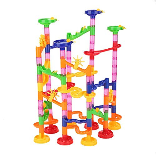 Zhat Intelligent Toy- Colorful Building Blocks- Kids Pinball Game Toy- Marble Track Toy- Non-Toxic for Toddlers for Pinball Match-105PCS -678-7-- Zhat Intelligent Toy- Colorful Building Blocks- Kids Pinball Game Toy- Marble Track Toy- Non-Toxic for Toddlers for Pinball Match-105PCS -678-7--