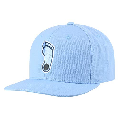 Top of the World North Carolina Tar Heels Men's Flat Brim Fitted Hat Team Icon- Adjustable