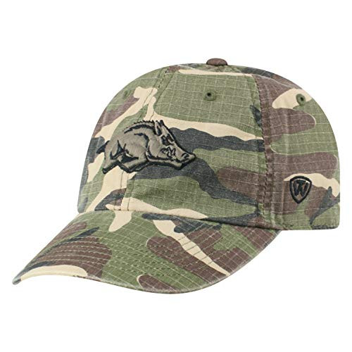 Top of the World Arkansas Razorbacks Men's Adjustable American Heroes Icon hat- Adjustable