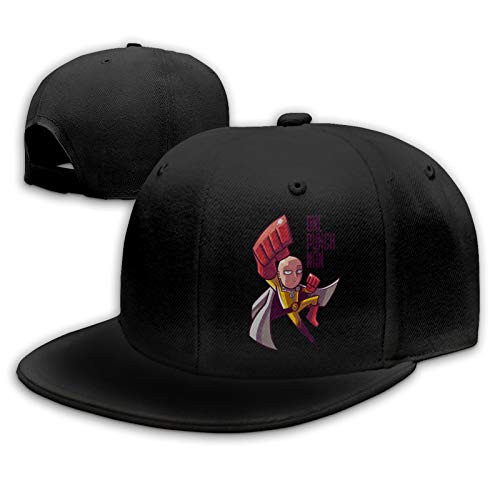 One Punch Man Hip Hop Classic Baseball Cap Adjustable Snapbacks Baseball Hat Dad Hat Black