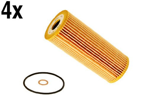 for Mercedes -90-04- engine Oil Filter PlusSeal KIT -x4- MANN