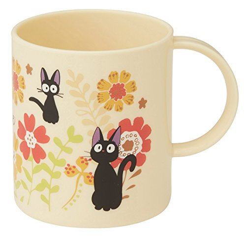 Skater Studio Ghibli Kiki's Delivery Service Plastic Mug Cup KP5 Jiji and Gerbera capable of washing machine