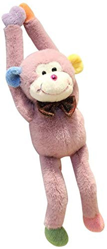 N-L Stuffed Animals  and  Plush Toys Creative Toy Cute Monkey Plush Doll Cute Long arm Hanging Monkey Pillow Plush Toy Child Pillow Doll Child Birthday Gift -Color - Blue--Purple