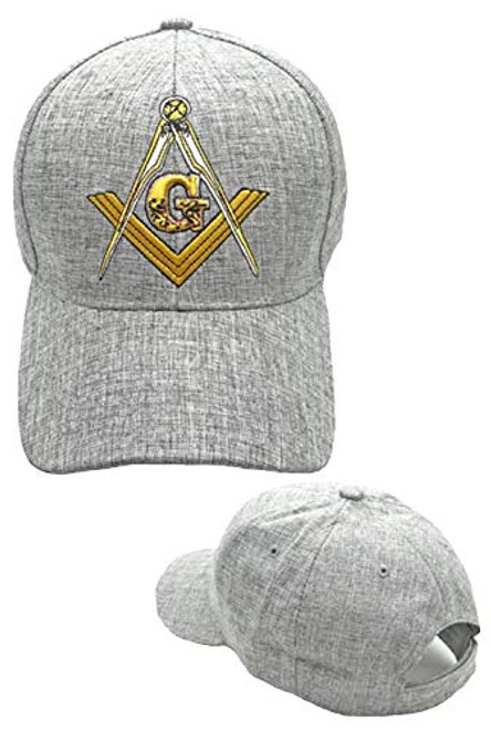 Buy Caps and Hats Mason Baseball Cap Masonic Freemason Hat- Gray -Light Grey Mason Hat- Buy Caps and Hats Mason Baseball Cap Masonic Freemason Hat- Gray -Light Grey Mason Hat-