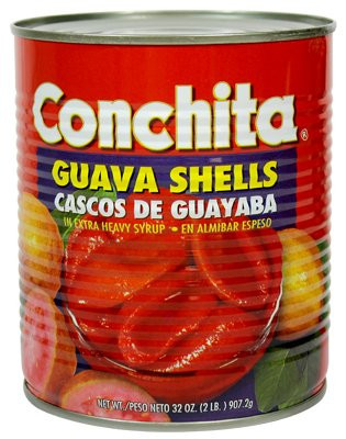 Conchita Guava Shells in Extra Heavy Syrup-32oz- Cascos de Guayaba en Alimibar Espeso -1 can-