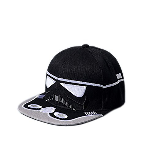 Star Wars Stormtrooper Snapback Adult Baseball Cap Hat -Black-
