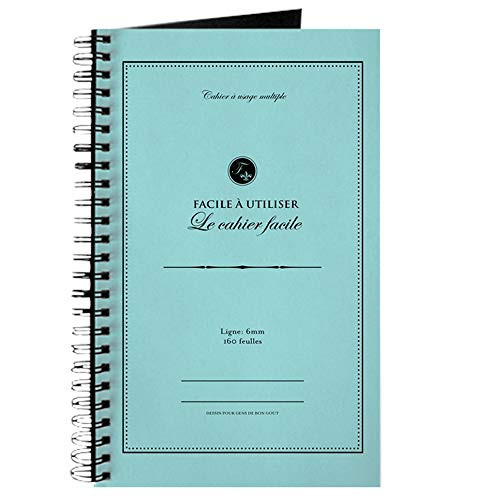 CafePress Vintage French Spiral Bound Journal Notebook- Personal Diary- Lined