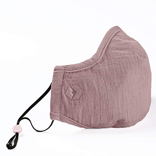 The Better Face Mask Reusable  and  Washable Cloth Masks for Adults -Rose- Large-
