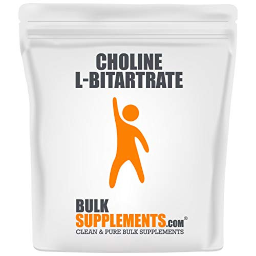 Bulksupplements.com Choline L-Bitartrate Powder - Choline Supplements - Liver Focus - Cognitive Support Supplements - Smart Brain Supplement -500 Grams- Bulksupplements.com Choline L-Bitartrate Powder - Choline Supplements - Liver Focus - Cognitive Support Supplements - Smart Brain Supplement -500 Grams-