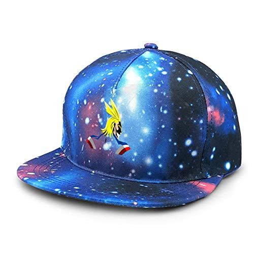 Muindancer Men Women Caps My Hero Academia Baseball Caps Snapback Hat Classical Blue Hat