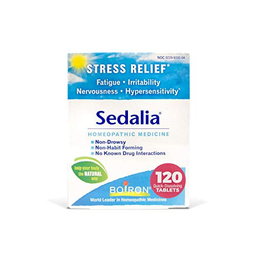 Boiron Sedalia Tablets for Stress Relief- 120 count