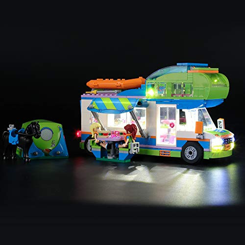 Lightailing Light Set for -Friends Mias Camper Van- Building Blocks Model - Led Light kit Compatible with Lego 41339-NOT Included The Model-